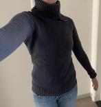 Blauwe trui met kol Esprit - maat S - 100% katoen, Ophalen of Verzenden, Maat 36 (S)