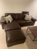 Natuzzi zetel salon sofa, Huis en Inrichting, 250 tot 300 cm, Leer, 75 tot 100 cm, Vierpersoons of meer