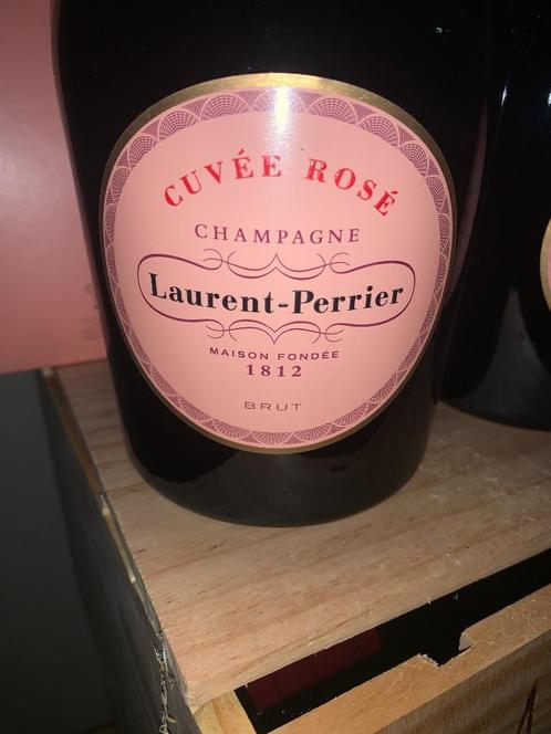 Laurent perrier rosé exceptionnel 3 bouteilles bte cadeau, Collections, Vins, Neuf, Rosé, France, Pleine