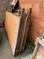 Stalen schuifdeuren (oud ijzer), Ophalen, Gebruikt, 150 tot 225 cm, Metaal
