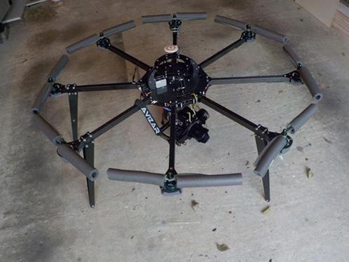 Drone octocoptère, TV, Hi-fi & Vidéo, Drones, Comme neuf, Drone sans caméra, Enlèvement