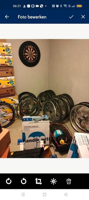 20 fiets  en mountainbikes wielen  beschikbaar voor biedingen