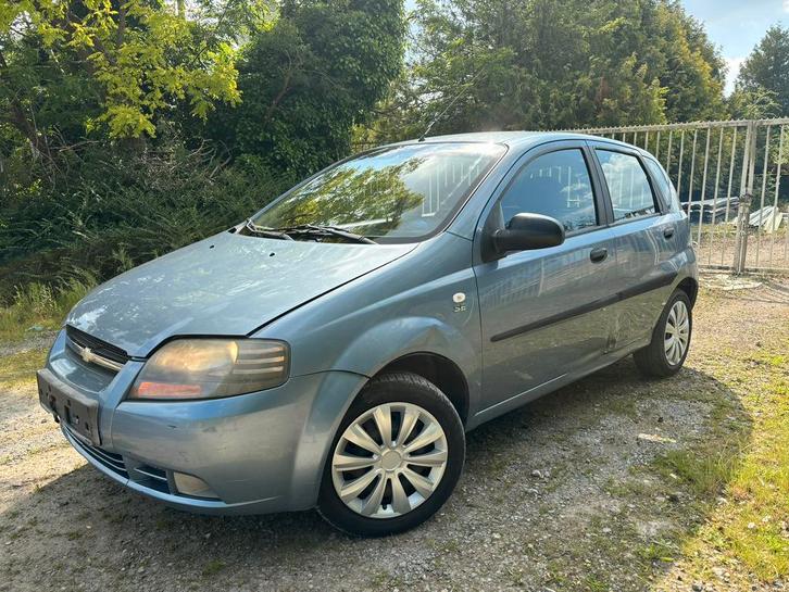 Chevrolet Kalos 1.2iBenzine/04:2006/135.000Km/Airco/ 1250€, Auto's, Chevrolet, Bedrijf, Te koop, Kalos, ABS, Benzine, Euro 4, Stadsauto