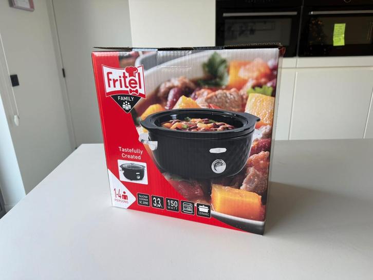 Fritel Slow Cooker SC 2090 [NIEUW], Elektronische apparatuur, Slowcookers, Nieuw, Timer, Vaatwasmachinebestendig, Ophalen of Verzenden