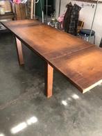 Antieke retro vintage landelijke eettafel Werktafel, Huis en Inrichting, Tafels | Eettafels, Ophalen, Gebruikt