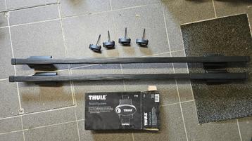 Barres de toit Thule Rapid System 775 + SquareBar 763, Enlèvement ou Envoi, Utilisé