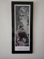 Photo noir et blanc de Marilyn Monroe avec cadre personnalis, Neuf, 75 cm ou plus, Enlèvement, Bois