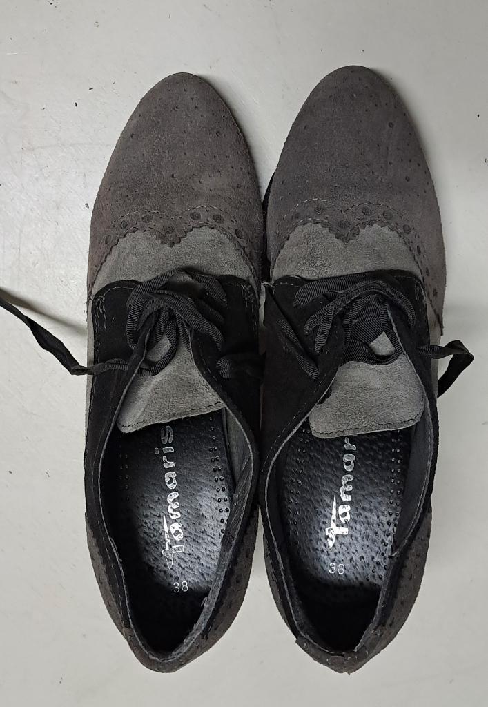 Veterschoenen Tamaris voor dames, Kleding | Dames, Schoenen, Gedragen, Schoenen met lage hakken, Zwart, Ophalen of Verzenden