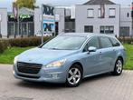 Peugeot 508 2.0 diesel, Blauw, Leder en Stof, Bedrijf, Grijs