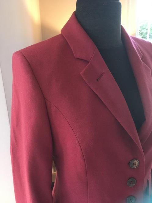 Scapa wijnrode blazer HAYWORTH - 38 (nieuw 969 euro), Kleding | Dames, Jasjes, Kostuums en Pakken, Zo goed als nieuw, Jasje, Maat 38/40 (M)