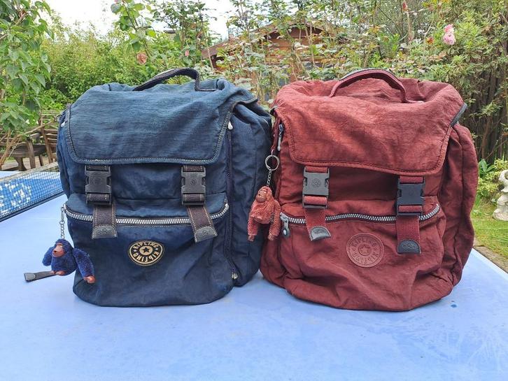 2 sacs à dos Kipling grand format, Bijoux, Sacs & Beauté, Sacs | Sacs à dos, Utilisé, Kipling, 25 à 40 cm, 30 à 45 cm, Enlèvement