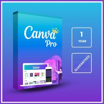Canva Pro 1 jaar GEGARANDEERD beschikbaar voor biedingen