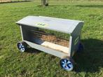 Engelse hooiruif op 4 wielen voor lammeren, schapen, geiten, Mouton