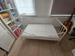 Lit IKEA évolutif Minnen 80x200 avec sommier et matelas, Ophalen, Zo goed als nieuw, Matras