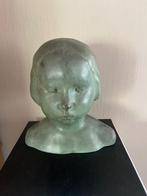 Bronzen beeld”georges Vercruysse”, Ophalen, Brons