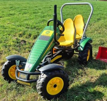 gocart Berg_"John Deere" Edition met duozit + accessoires beschikbaar voor biedingen