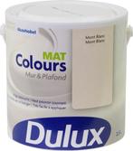 peinture Dulux White Matt Mont Blanc Mur et Plafond, Enlèvement ou Envoi, Blanc, Peinture