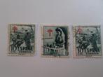 postzegels spanje afgestempeld oud, Ophalen of Verzenden, Gestempeld