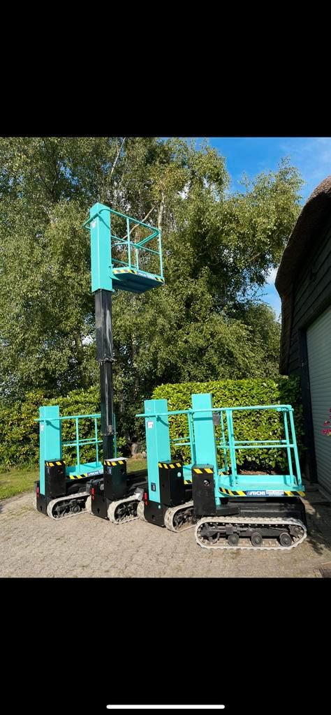 Rups hoogtewerker hoogwerker rupshoogwerker  keuringen aichi, Zakelijke goederen, Machines en Bouw | Liften, Steigers en Ladders