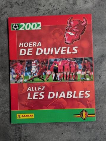 PANINI leeg sticker album HOERA DE DUIVELS WK 2002 beschikbaar voor biedingen