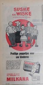 Suske en Wiske reclame Milkana 1967, Verzamelen, Ophalen of Verzenden