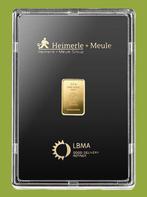 2,5 gram goud 999.9 LBMA Heimerle & Meule, Ophalen, Goud