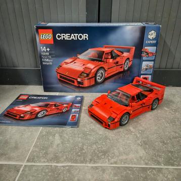 Lego 10248 creator expert ferrari F40, Kinderen en Baby's, Speelgoed | Duplo en Lego, Ophalen of Verzenden, Zo goed als nieuw