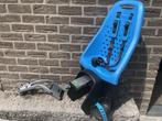 Yepp Fietsstoeltje Maxi - Blauw - Met zadelbuis montage, Fietsen en Brommers, Fietsaccessoires | Fietsstoeltjes, Ophalen, Achterzitje