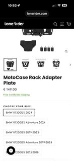 Lone Rider Topcase plaat Bmw Gs 1300