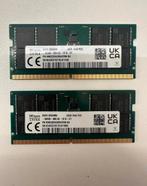 SK Hynix 2X32 GB (64 GB) DDR5 5600 MHz SODIMM, Computers en Software, RAM geheugen, Ophalen of Verzenden, Zo goed als nieuw, DDR5