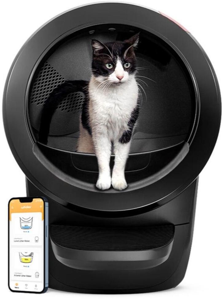 Litter-Robot 4 - Automatische Kattenbak - Zelfreinigend, Dieren en Toebehoren, Kattenbakken, Zo goed als nieuw, Open, Zelfreinigend