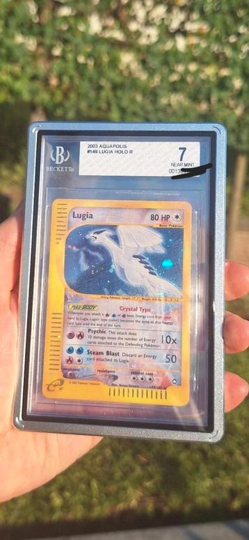 Pokemon Lugia 149 BGS 7 Aquapolis beschikbaar voor biedingen