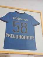 Club shirt spec. trainer Michel preudhomme zn 58 verjaardag, Verzamelen, Shirt, Ophalen of Verzenden, Zo goed als nieuw