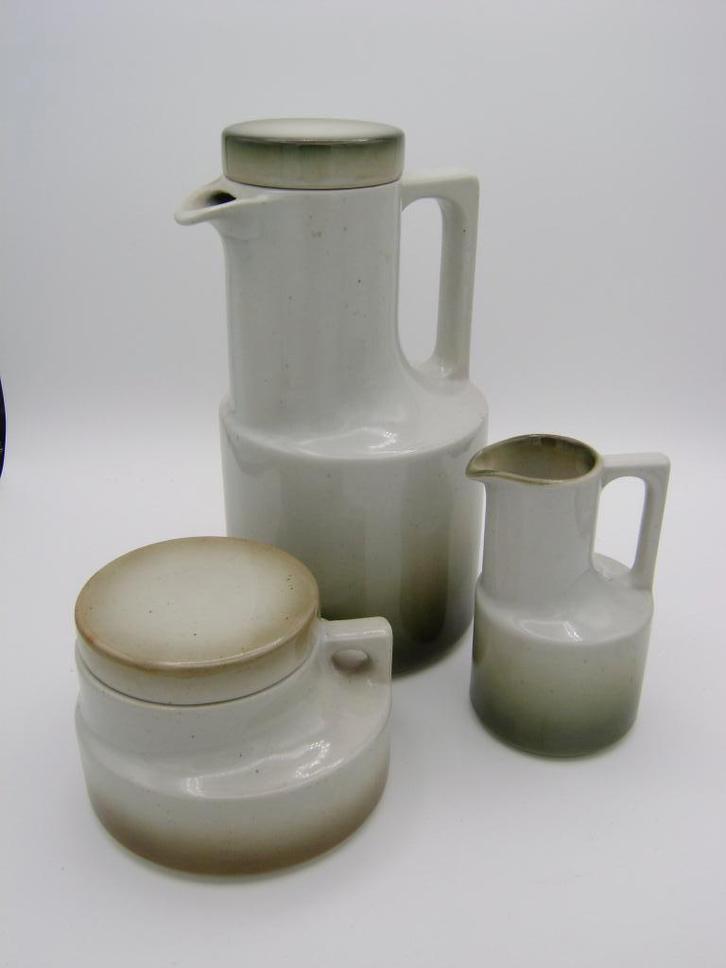 koffie servies design jaren 70 Brenne France, Antiek en Kunst, Curiosa en Brocante, Ophalen of Verzenden