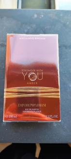 Armani Stronger With You Amber parfum zeldzaam 100ml nieuw, Ophalen of Verzenden, Zo goed als nieuw