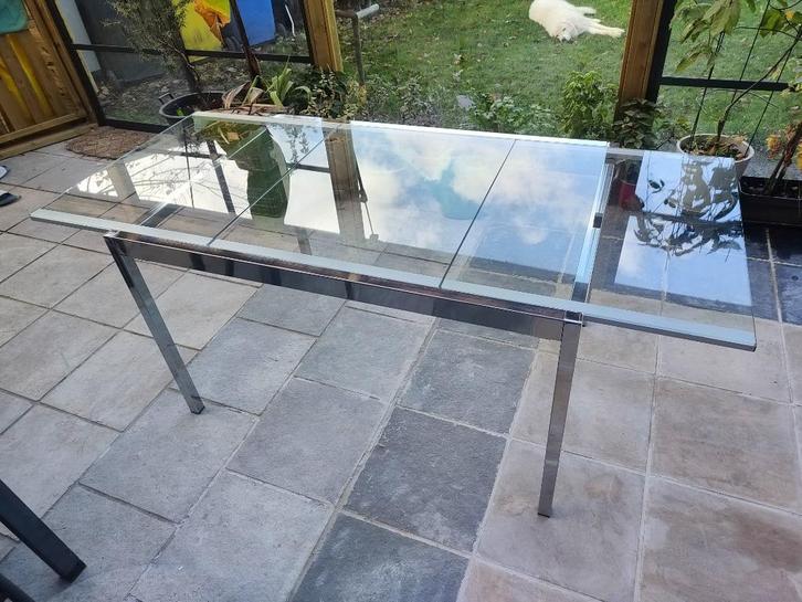 Eettafel - Ikea Torsby, Huis en Inrichting, Tafels | Eettafels, Zo goed als nieuw, 50 tot 100 cm, 100 tot 150 cm, Vijf personen of meer