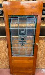 Deurtje met loodglas, Ophalen, Gebruikt