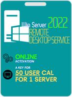 Windows Server 2022 50 Remote Desktop Service RDS User Cals, Computers en Software, Besturingssoftware, Nieuw, Ophalen of Verzenden