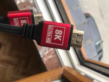 8k hdmi kabel 2 pieces sold seperatly