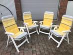 tuinstoelen, Tuin en Terras, Ophalen, Gebruikt, Kunststof, Verstelbaar