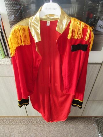 Iefiel Men's Circus Ringmaster Costume Long Jacket Tailcoat beschikbaar voor biedingen