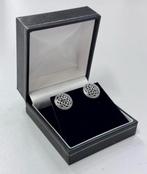 Manchetknopen neverending oorbellen antiek zilver zilveren, Handtassen en Accessoires, Antieke sieraden, Ophalen of Verzenden