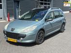 Peugeot 307 SW 1.6-16V, Airco, Cruise Control, Auto diversen, Ongevalwagen, 1587 cc, Zilver of Grijs, Benzine, Peugeot
