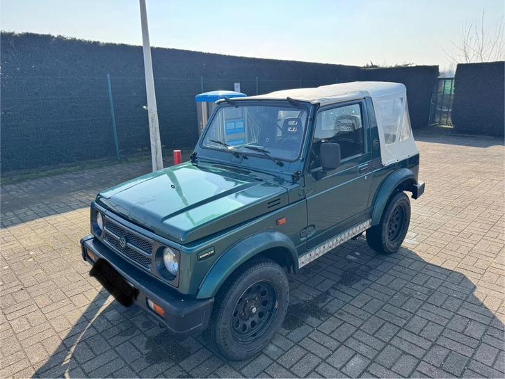 Suzuki samurai sj413 lichte vracht, Auto's, Suzuki, Particulier, Samurai, 4x4, Bluetooth, Lichtmetalen velgen, Open dak, Radio