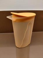 Tupperware schenkkan 1L, Enlèvement ou Envoi, Comme neuf, Orange, Bol ou Canette