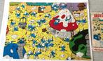 Puzzel Pub Silan Smurfs Fight in het dorp vintage 1970, Verzamelen, Ophalen of Verzenden