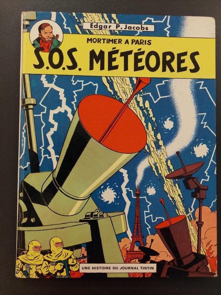 blake et mortimer -S.O.S. METEORES -1972 - JACOBS, Livres, BD, Utilisé, Enlèvement ou Envoi