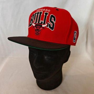 Mitchell & Ness NBA Chicago Bulls Stack2Tone Cap., Kleding | Heren, Ophalen of Verzenden, Zo goed als nieuw, One size fits all