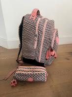 Kipling Geo set boekentas + pennenzak - nieuwprijs 175€, Handtassen en Accessoires, Tassen | Schooltassen, Ophalen, Zo goed als nieuw