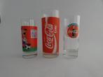 3 coca cola glazen, Ophalen, Gebruikt, Frisdrankglas